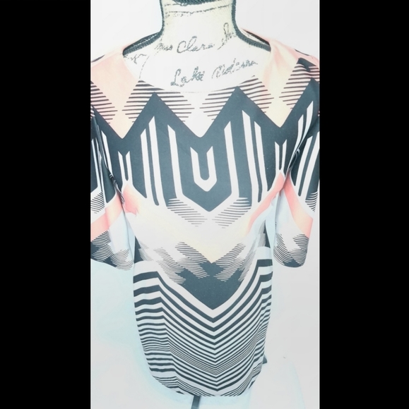 R&M Richards Dresses & Skirts - R&M Richards Long Patterned Dress 6 Small